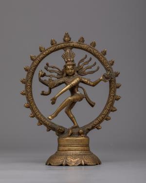 Masterfully Crafted Shiva Nataraja Statue | Symbol of Cosmic Dance and Creation | Divine Hindu Home Decor
